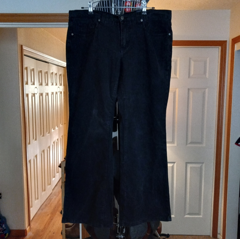 Faded Glory Black Boot Cut Jeans
